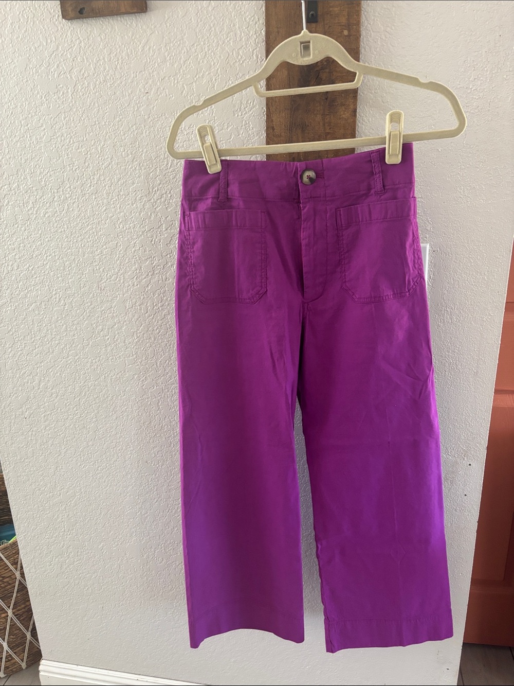 Maeve Wide-Leg women’s Pants in Vibrant Purple